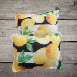 Reusable Sponge,  Lemon Dish Scrubby, Set of 2